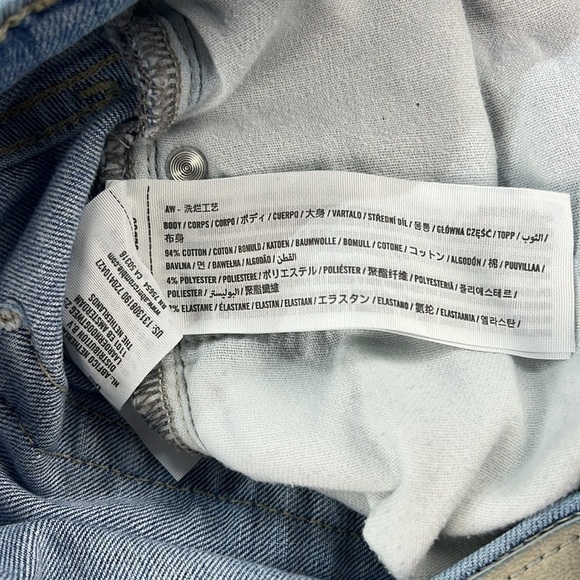 Abercrombie & Fitch Jeans Skinny Stretch Light Wash Distressed Men’s Size 34 - Picture 7 of 9